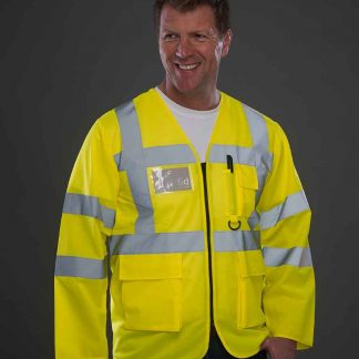 AR050 -   Hi-Vis Executive Long Sleeve Waistcoat
